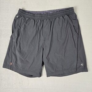 Rhone Shorts Mens XL Gray 9" Inch Mako‎ Shorts Unlined Athletic Workout